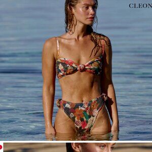 NEW cleonie swimwear bikini goddess collection bora bora bouddi kini S/M 2 piece